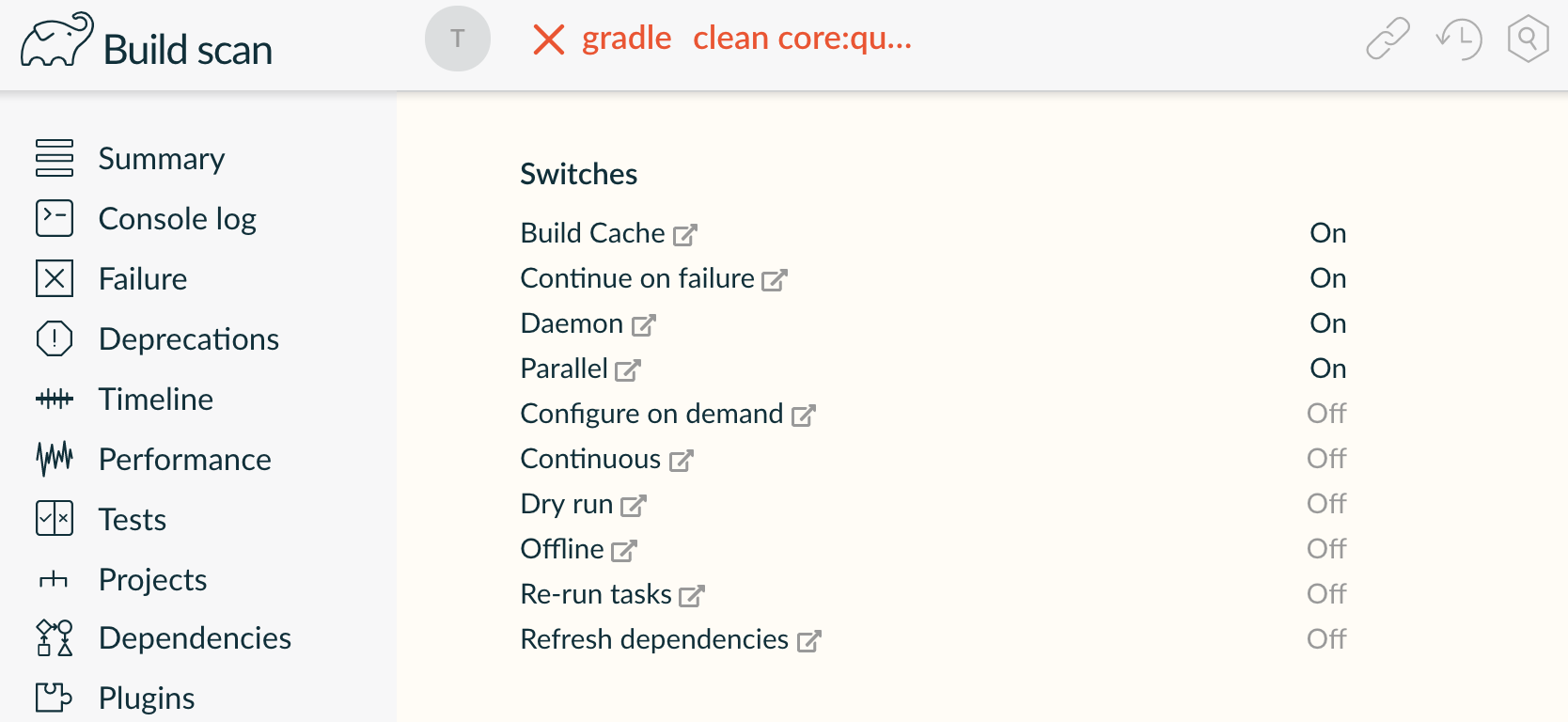 switches gradle